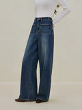 High Waisted Wide Leg Jeans