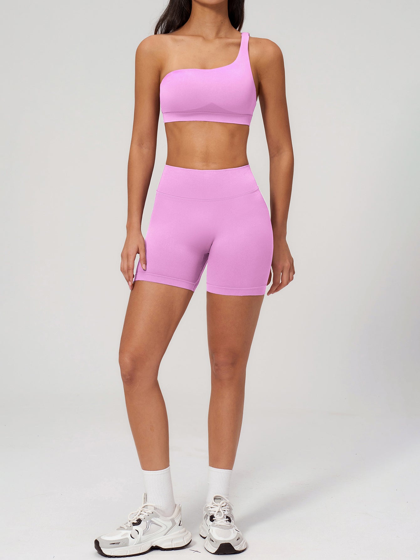 Seamless One Shoulder Yoga Tank