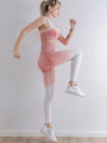 Seamless Ombre Racerback Yoga Tank