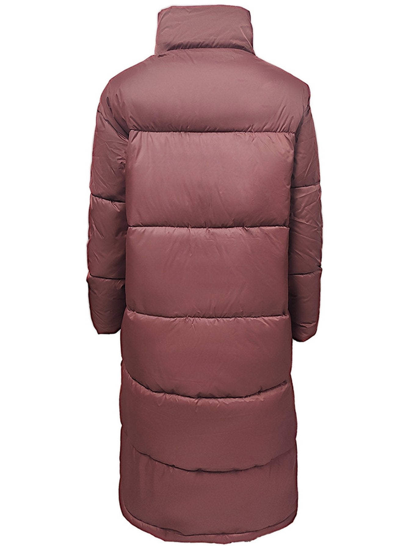 Slim Fit Long Puffer Coat