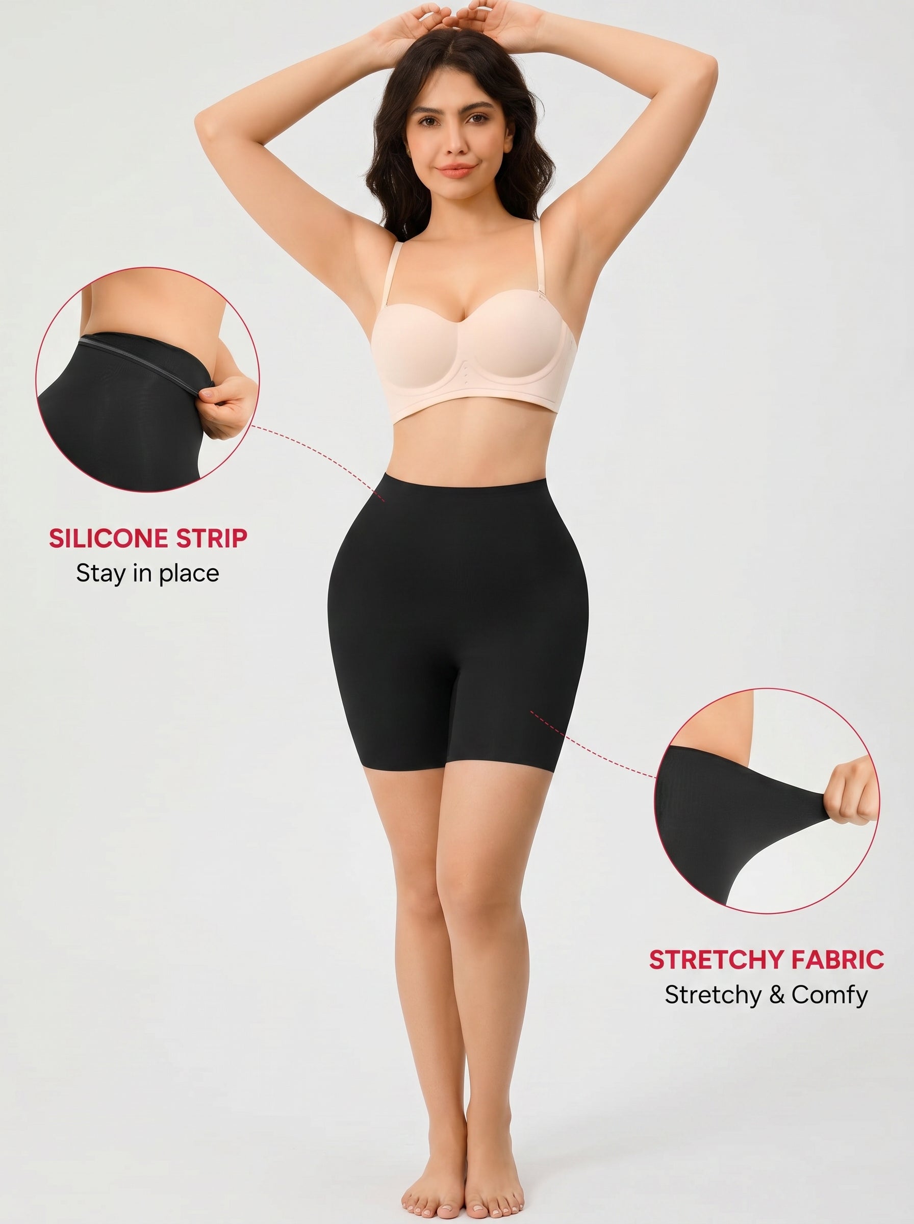 Seamless High Waisted Tummy Control Shapewear