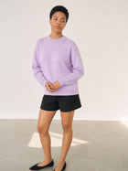 Cozy Oversized Crewneck Pullover Sweatshirt