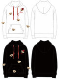 Cute Teddy Bear Graphic Hoodie