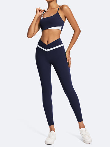Seamless V Waist Yoga Legging Set