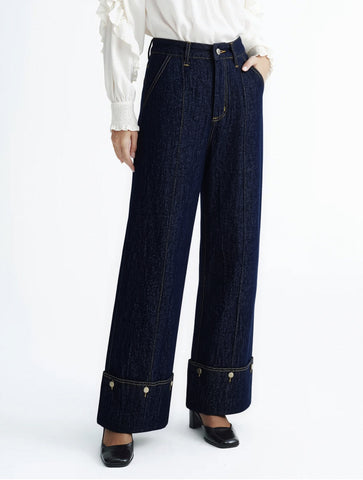 High Waisted Wide Leg Jeans