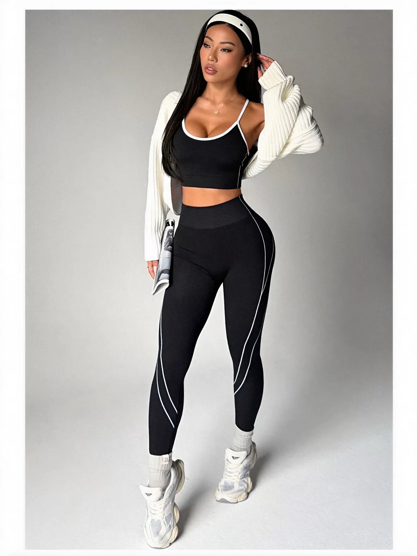 Seamless Sculpting High Waist Yoga Set
