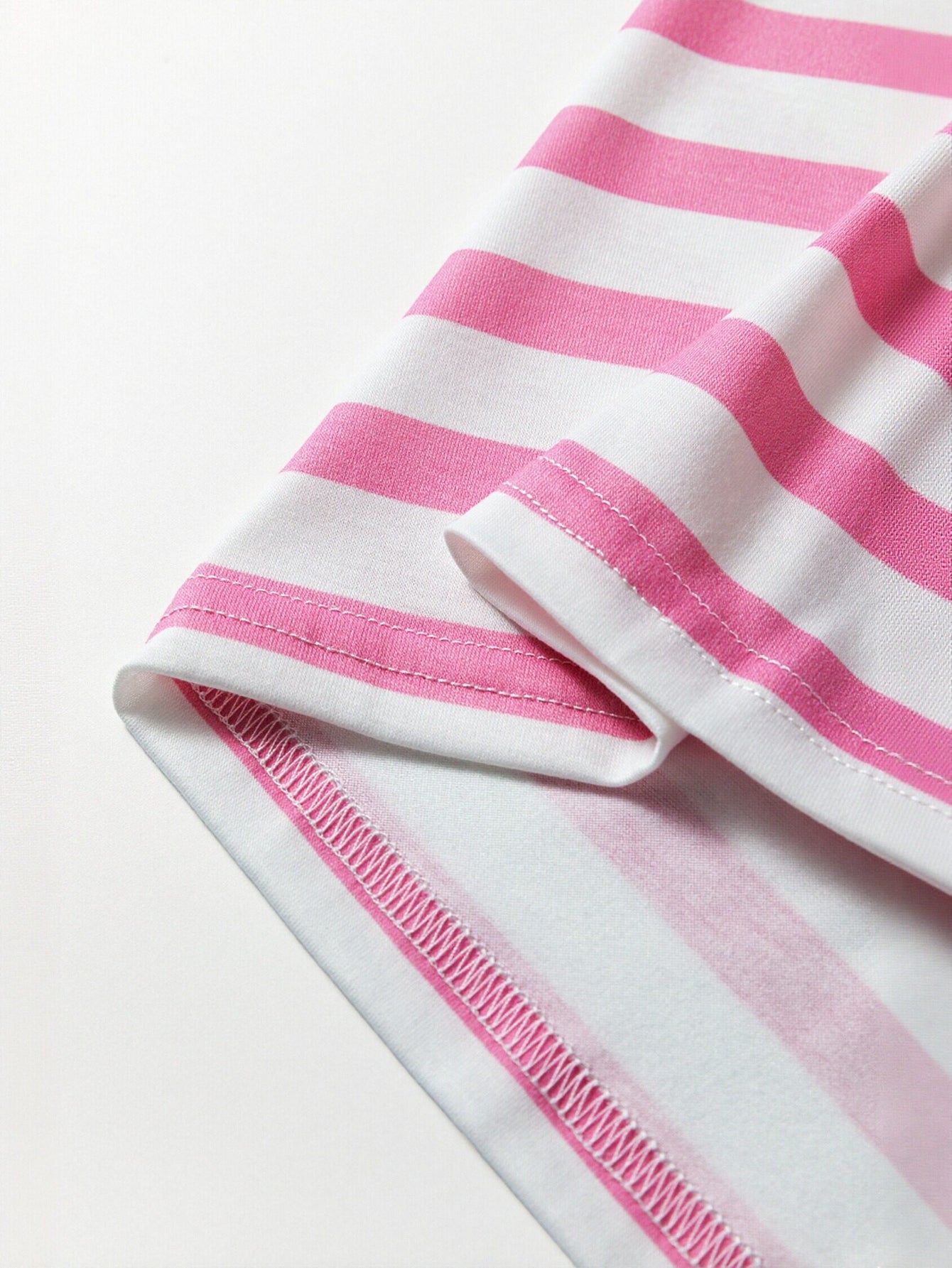 Casual Striped V Neck Pocket T-Shirt