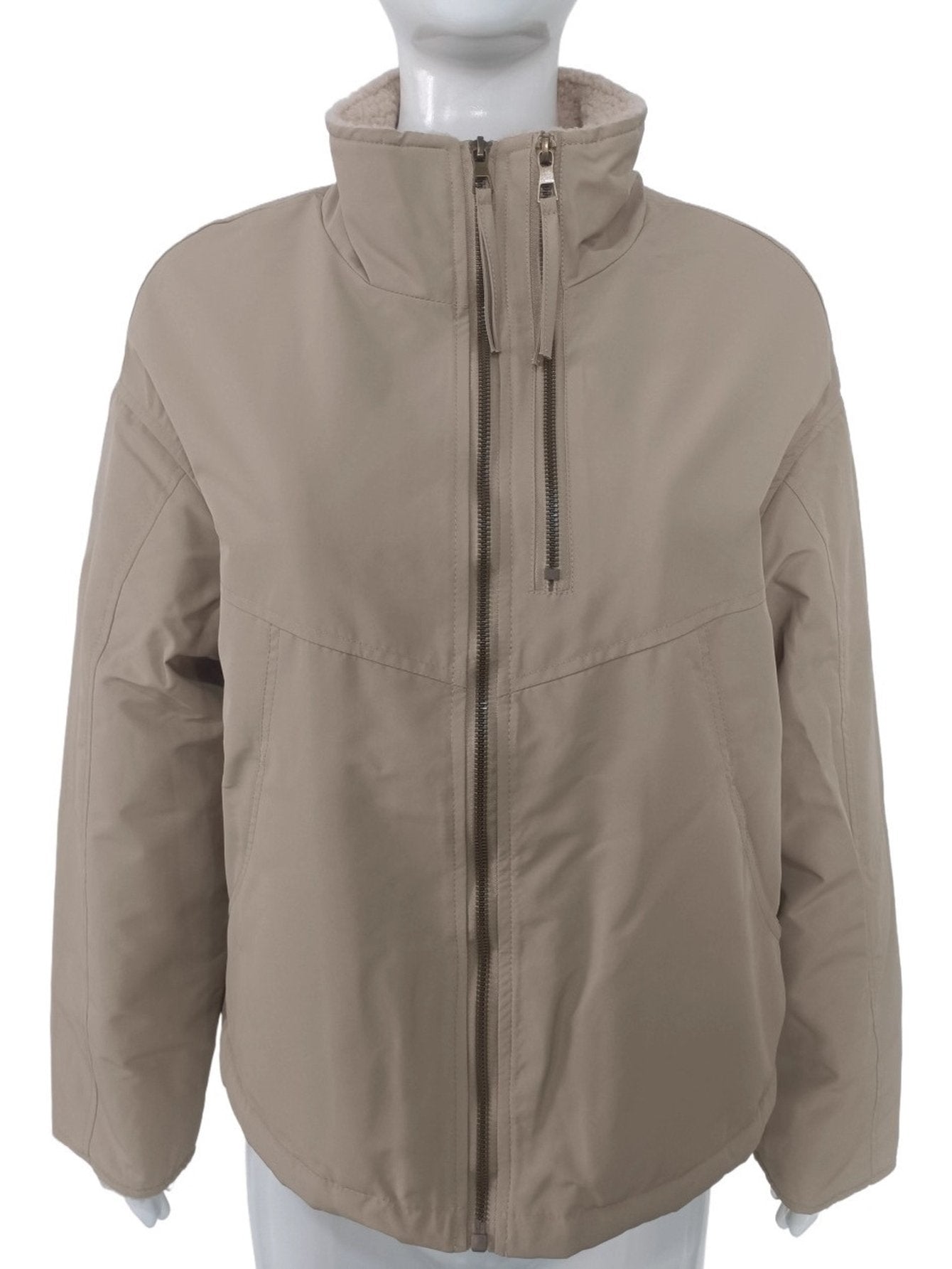 Cozy Sherpa Lined Padded Jacket