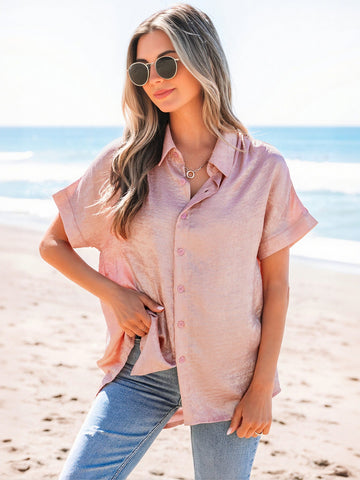 Loose Fit Short Sleeve Shirt
