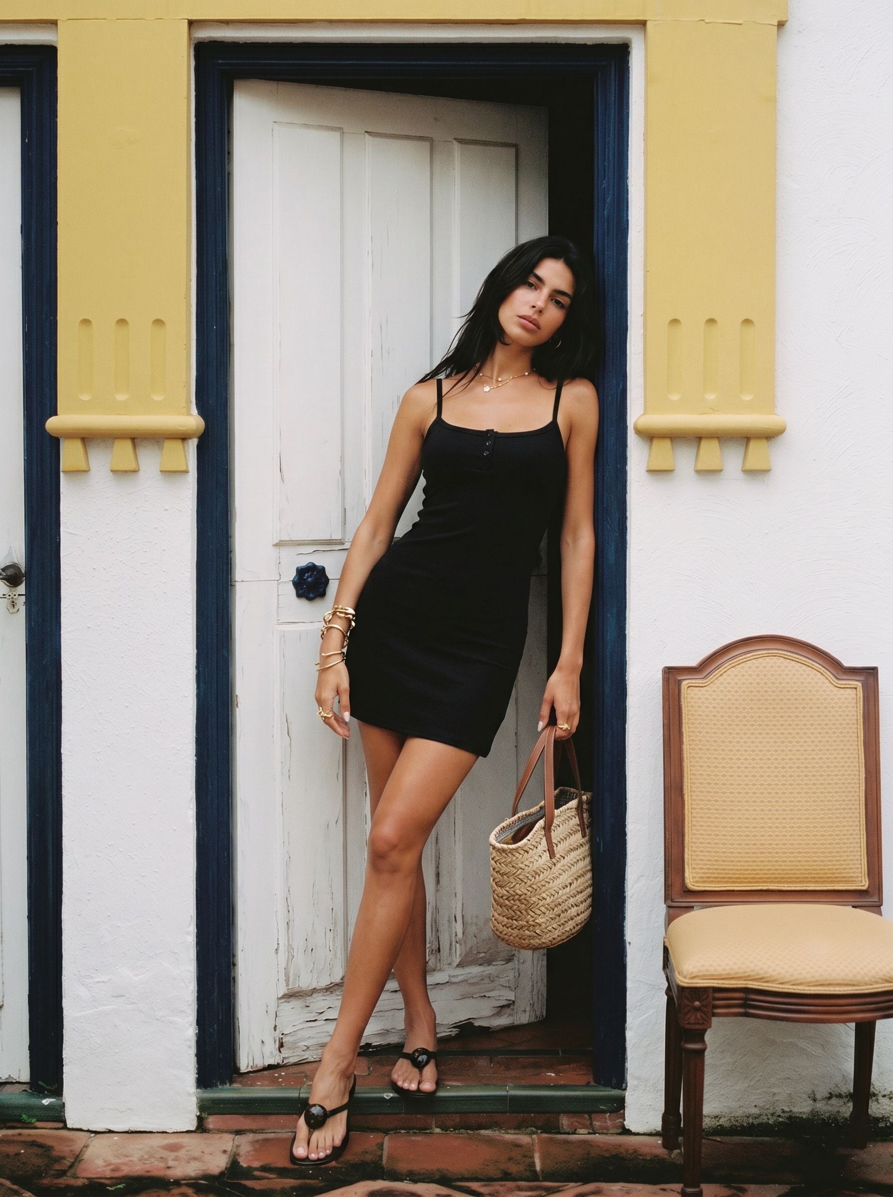 Ribbed Bodycon Mini Tank Dress