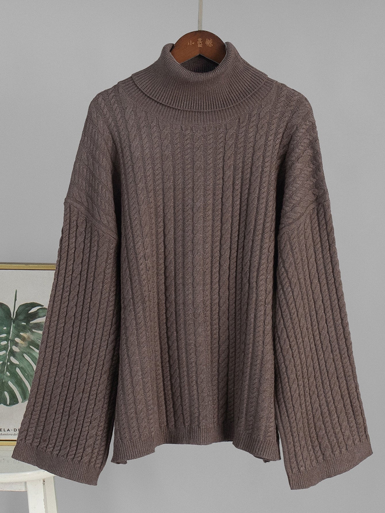 Cozy Cable Knit Sweater Pant Set