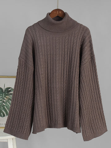 Cozy Cable Knit Sweater Pant Set