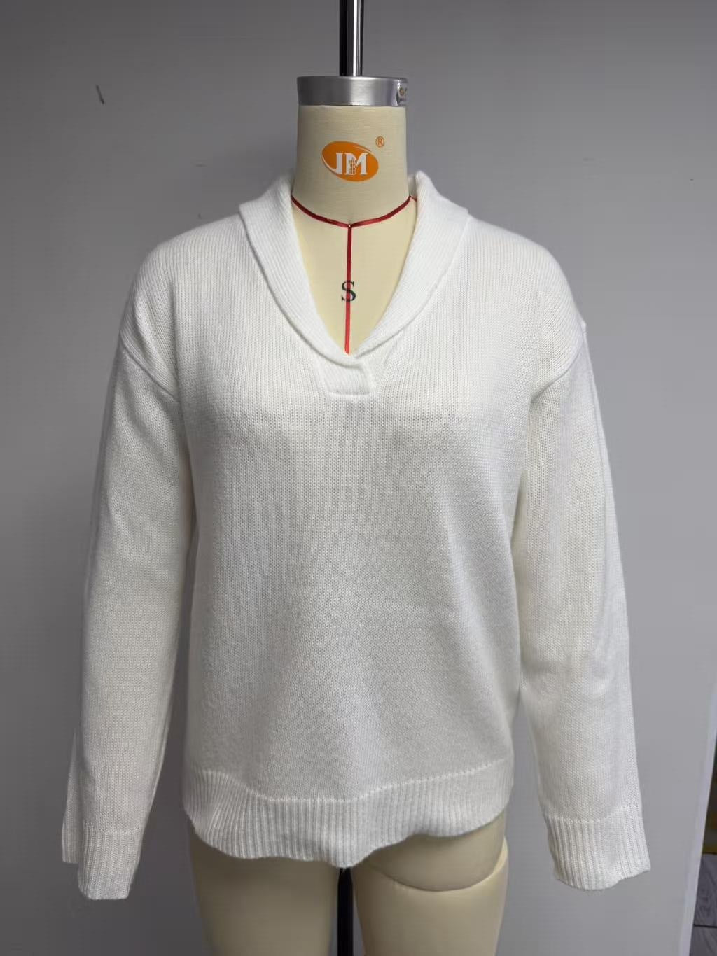 Cozy Shawl Collar Pullover Sweater