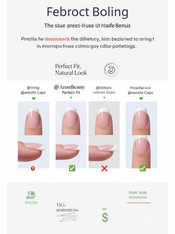 Classic French Almond Press On Nails