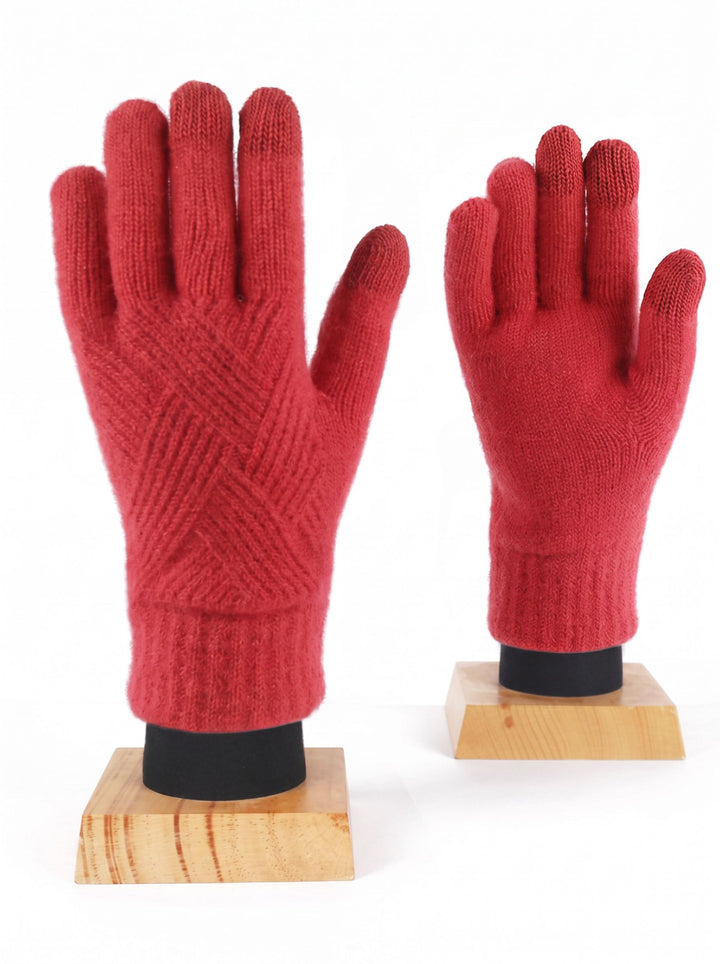 Warm Touchscreen Knit Winter Gloves