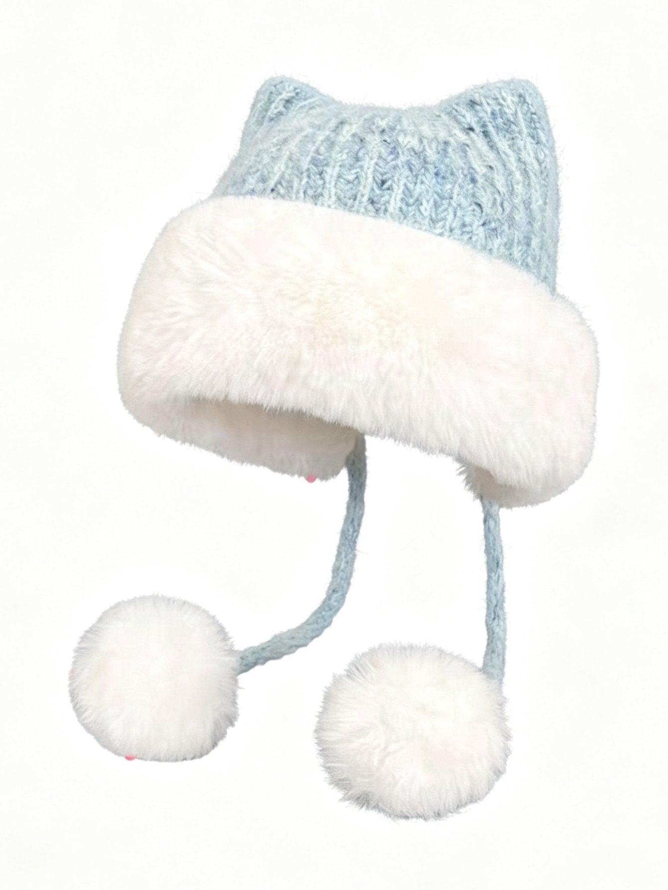 Cozy Faux Fur Cat Ear Hat