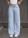 High Waisted Loose Wide Leg Jeans