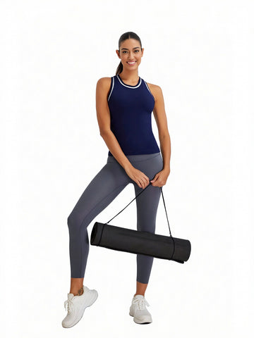 Seamless Ribbed Athletic Tank Top