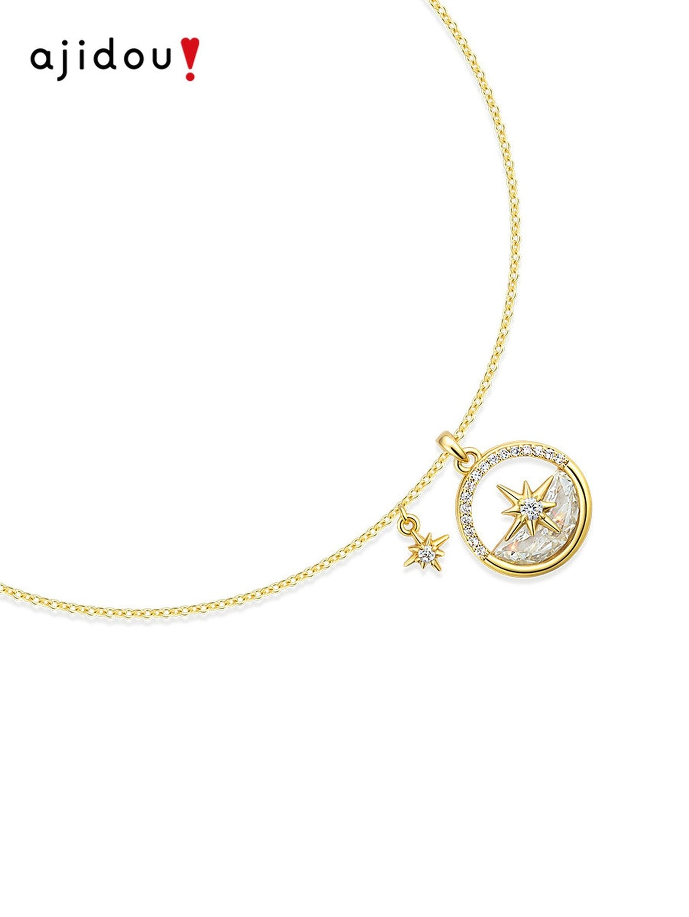 Dainty North Star Gold Necklace