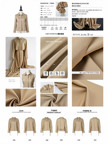 Elegant Belted Cropped Trench Coat