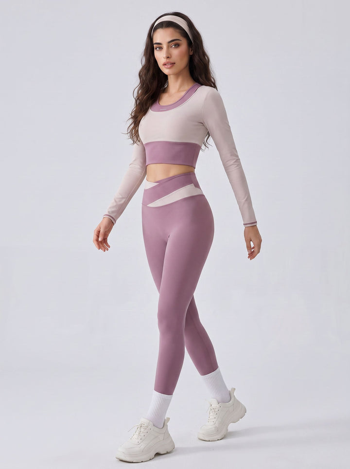 Seamless High Waisted Yoga Legging Set
