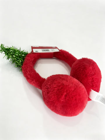 Cozy Plush Christmas Holiday Earmuffs