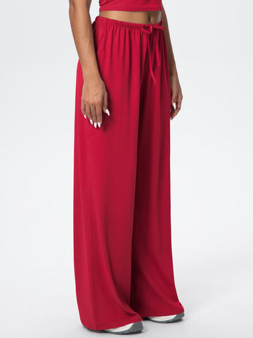 Buttery Soft Drawstring Wide Leg Pants