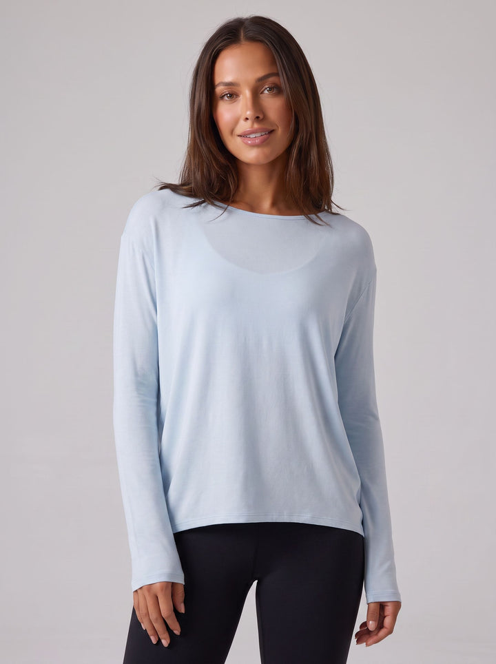 Lightweight Breathable Long Sleeve Workout Tee