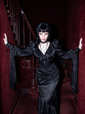 Gothic Ruffle Flare Sleeve Blouse