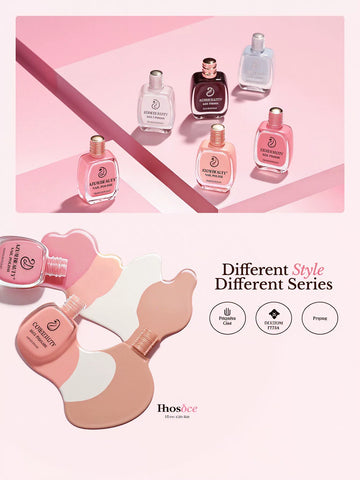 Sheer Nude Pink Gel Nail Polish