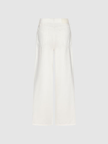 Urban Revivo Wide Leg Jeans-White