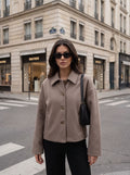 Oversized Button Up Wool Coat
