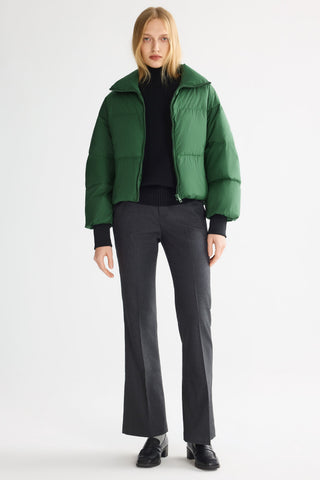Cropped Oversized Puffer Jacket