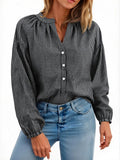 Casual Gingham Button Down Shirt