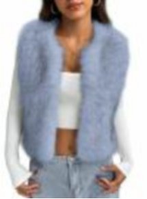 Cozy Plush White Faux Fur Vest