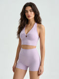 Seamless Twist Front Yoga Tank