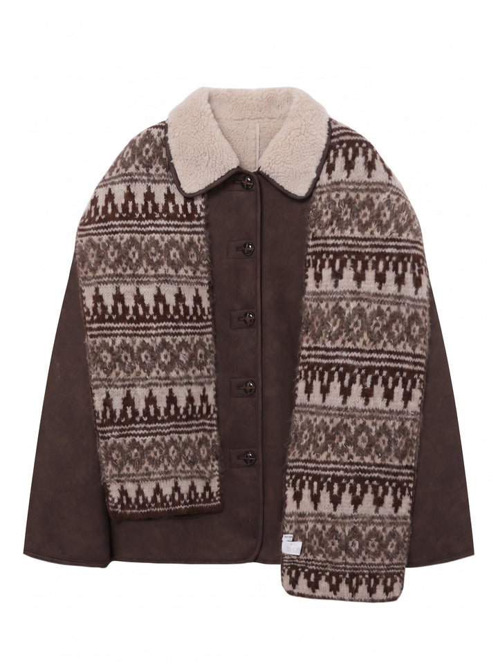 Cozy Faux Shearling Lined Jacket