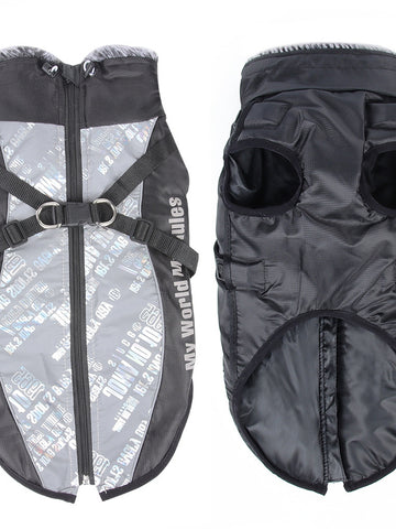 Warm Waterproof Reflective Dog Winter Jacket