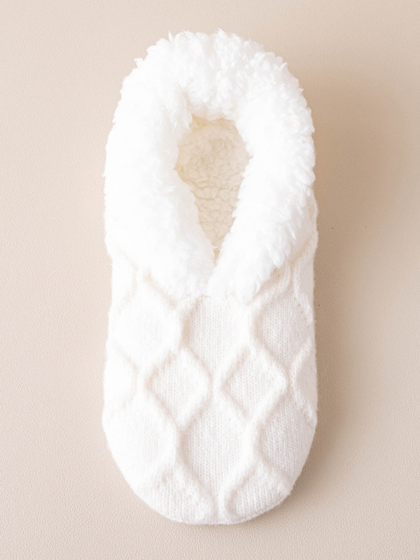 Cozy Plush Lined Slipper Socks