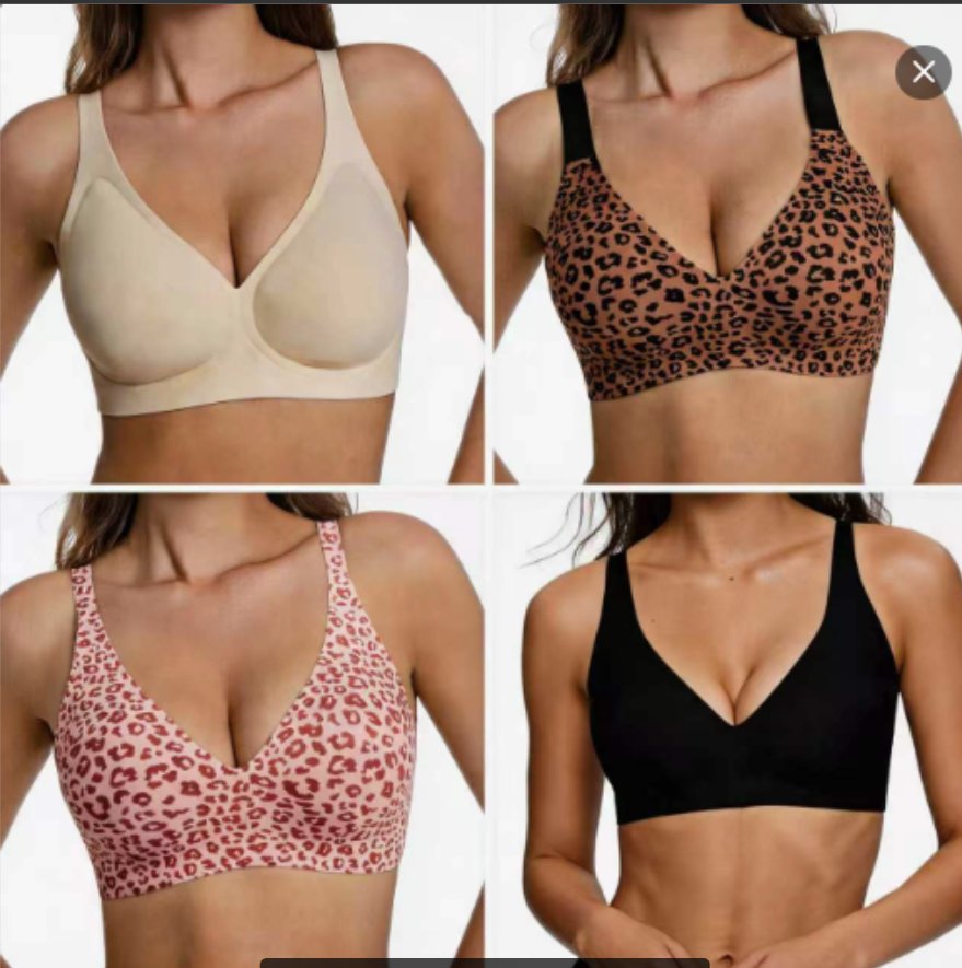 Seamless Wireless Comfortable Everyday Bra
