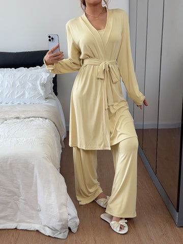 Soft Cozy Robe Lounge Set