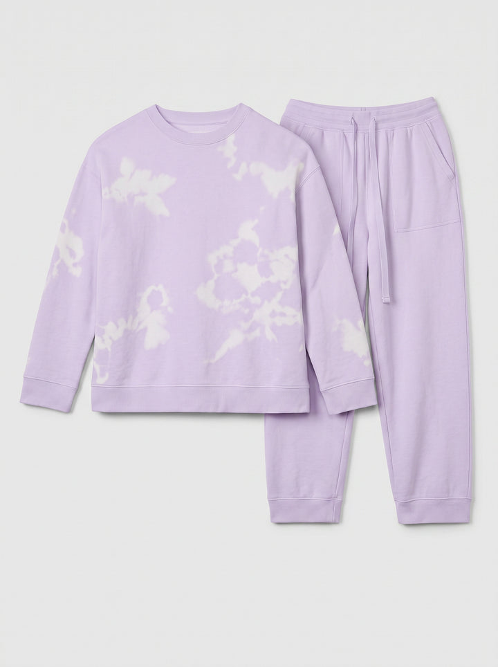 Cozy Plush Floral Loungewear Set