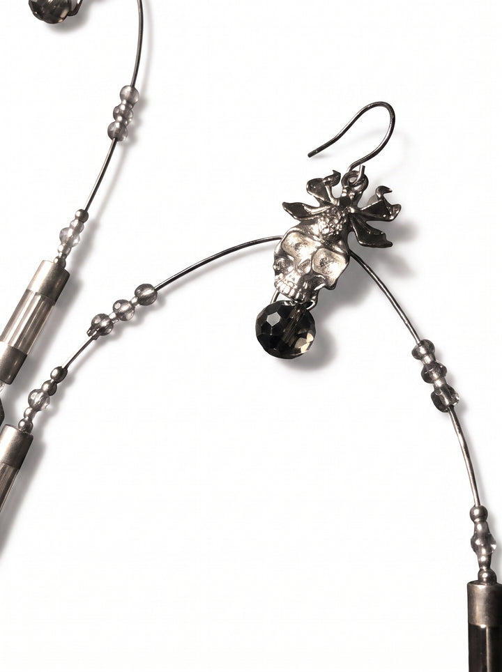 Edgy Gothic Statement Dangle Earrings