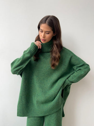 Cozy Oversized Knit Lounge Set