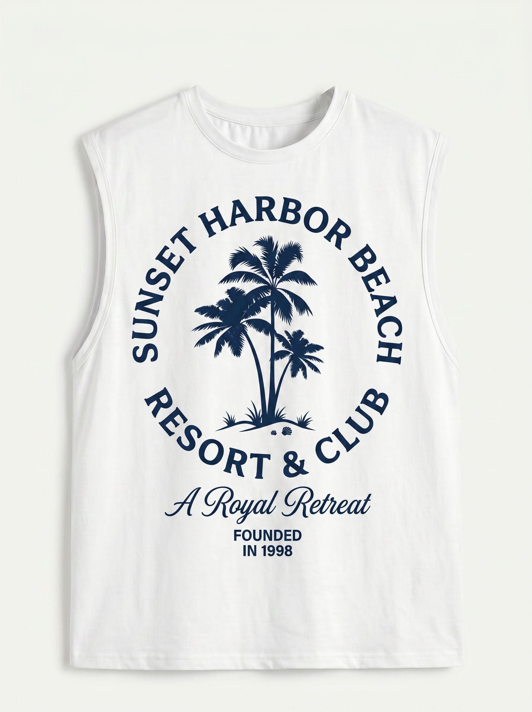 Graphic Print Summer Sleeveless Tank Top