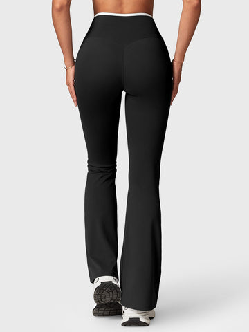 Seamless V Waist Flare Yoga Set