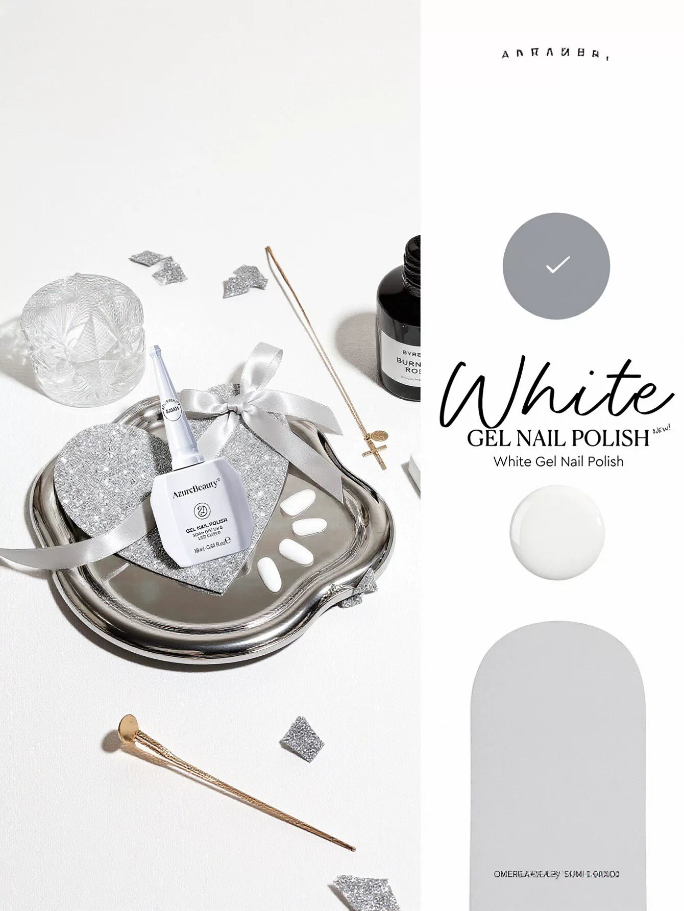Pure White Soak Off Gel Polish