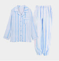 Soft Striped Button Down Pajama Set