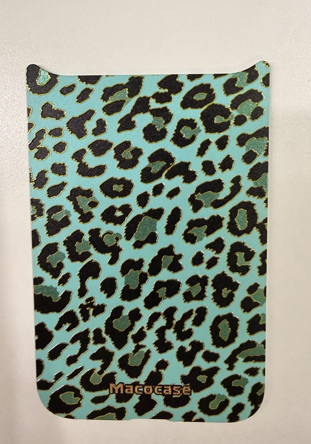 Mint Green Leopard Print Phone Case