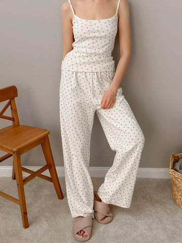 Floral Soft Cotton Pajama Set